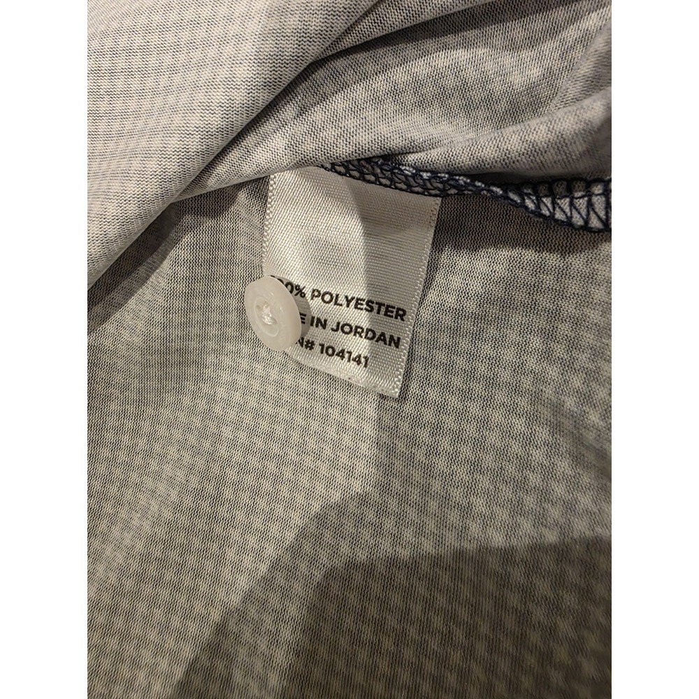 Walter Hagen Golf Blue & White Geometric Polo Golf Collared Shirt Men's XLarge - Picture 8 of 9